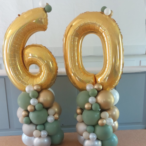 Decorazione standard da Terra con numeri da 1 metro